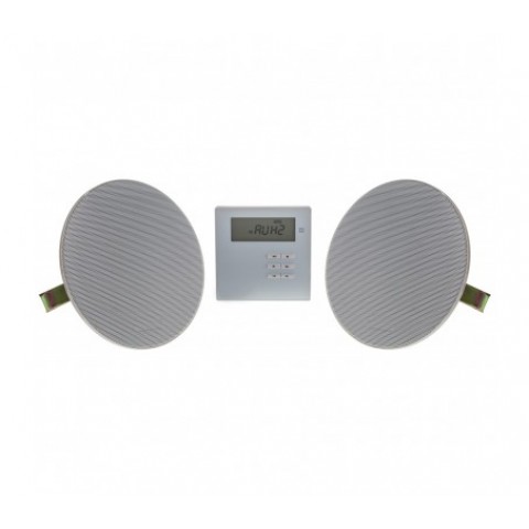 Sieninė garso sistema Audiophony Wallkit 2x10W su USB/SD/FM, Bluetooth grotuvu 